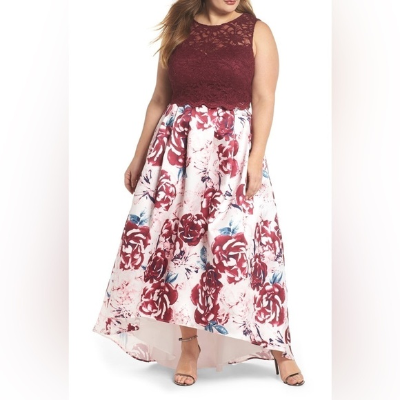 Floral Morgan & Co. flowy skirt - Picture 1 of 7